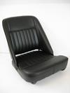 Folding competition seat finished in vinyl. Passenger side. Also available in hide.